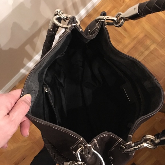 Alfani Leather handbag, shoulder bag - Picture 4 of 8